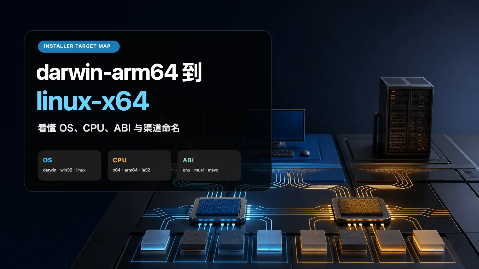 darwin-arm64、win32-x64、linux-x64 到底是什么:一篇讲清安装包命名